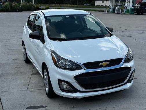 White 2021 Chevrolet Spark LS