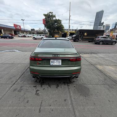 Green 2023 Audi S8 4.0T