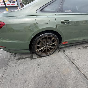 Green 2023 Audi S8 4.0T