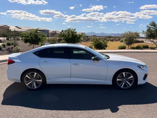 White 2021 Acura TLX Advance