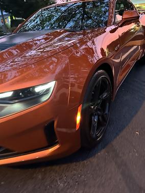 Orange 2023 Chevrolet Camaro LT1