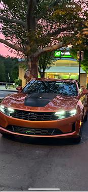 Orange 2023 Chevrolet Camaro LT1