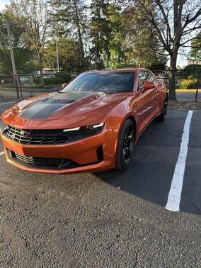 Orange 2023 Chevrolet Camaro LT1