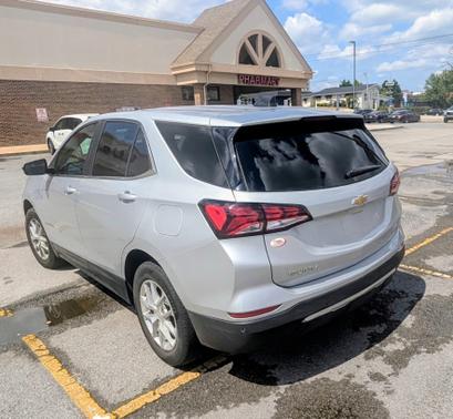 Silver 2022 Chevrolet Equinox LT