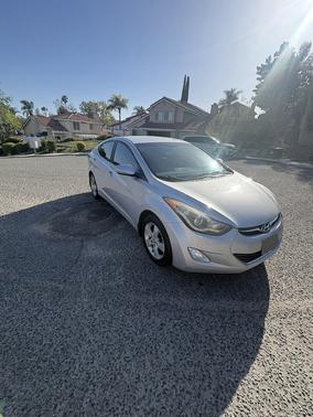 Silver 2013 Hyundai ELANTRA GLS