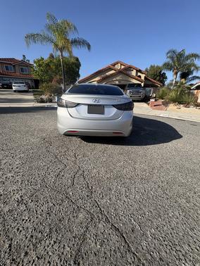 Silver 2013 Hyundai ELANTRA GLS