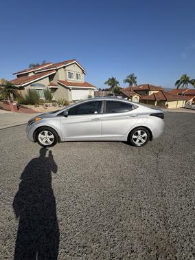 Silver 2013 Hyundai ELANTRA GLS