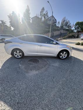 Silver 2013 Hyundai ELANTRA GLS