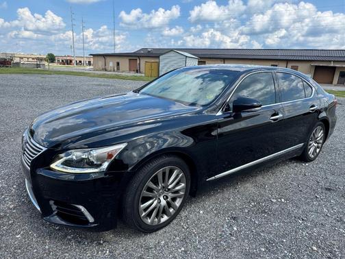 Black 2015 Lexus LS 460 Base