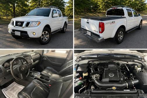 White 2012 Nissan Frontier Pro-4X