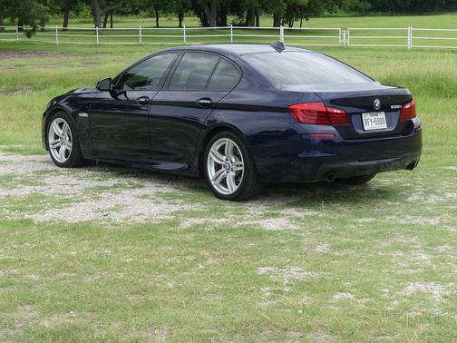 Blue 2016 BMW 535 i