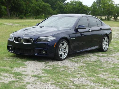 Blue 2016 BMW 535 i