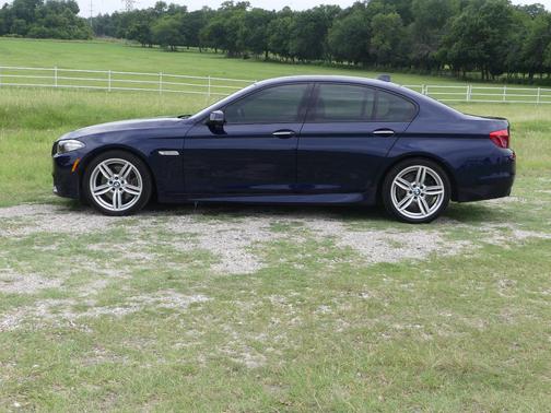 Blue 2016 BMW 535 i