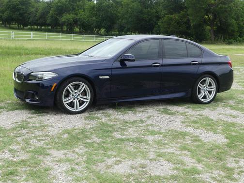 Blue 2016 BMW 535 i