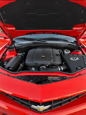 Orange 2010 Chevrolet Camaro 2LT