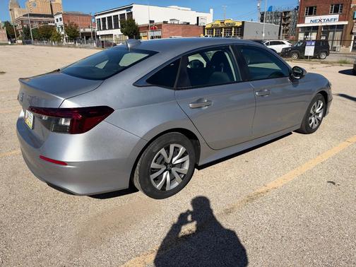 Silver 2025 Honda Civic LX