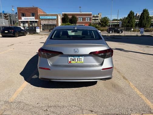 Silver 2025 Honda Civic LX