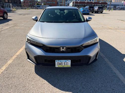 Silver 2025 Honda Civic LX