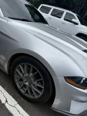 Silver 2019 Ford Mustang EcoBoost Premium