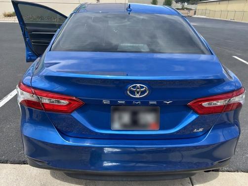 Blue 2019 Toyota Camry LE