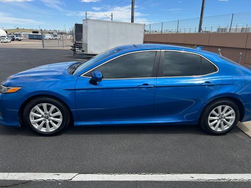 Blue 2019 Toyota Camry LE