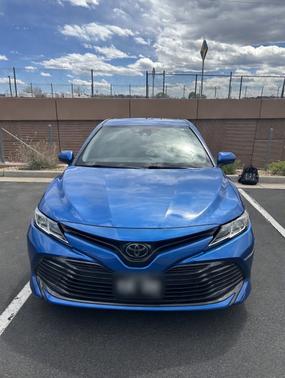 Blue 2019 Toyota Camry LE