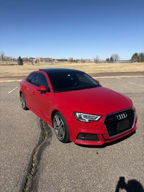 Red 2017 Audi A3 2.0T Premium