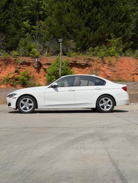White 2015 BMW 328 i