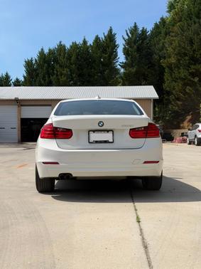 White 2015 BMW 328 i