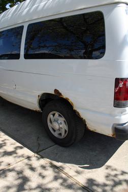 White 2009 Ford E250 Base
