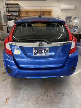 Blue 2016 Honda Fit EX-L