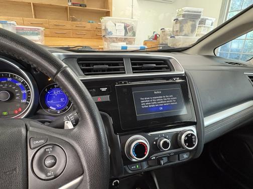 Blue 2016 Honda Fit EX-L