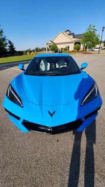 Blue 2025 Chevrolet Corvette Stingray w/1LT