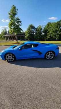 Blue 2025 Chevrolet Corvette Stingray w/1LT