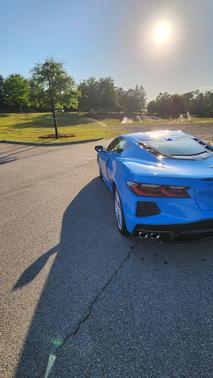 Blue 2025 Chevrolet Corvette Stingray w/1LT