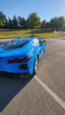 Blue 2025 Chevrolet Corvette Stingray w/1LT
