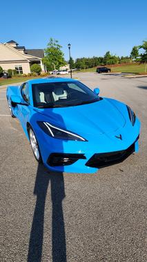 Blue 2025 Chevrolet Corvette Stingray w/1LT