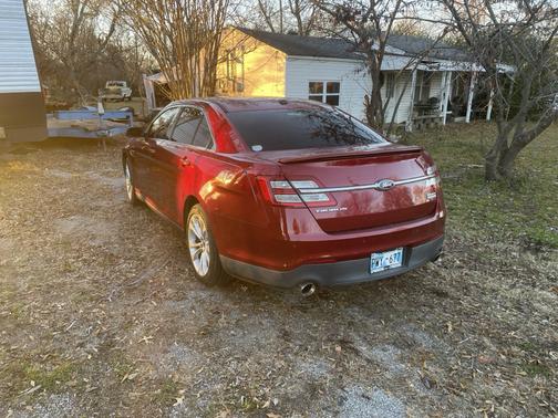 Red 2013 Ford Taurus SHO