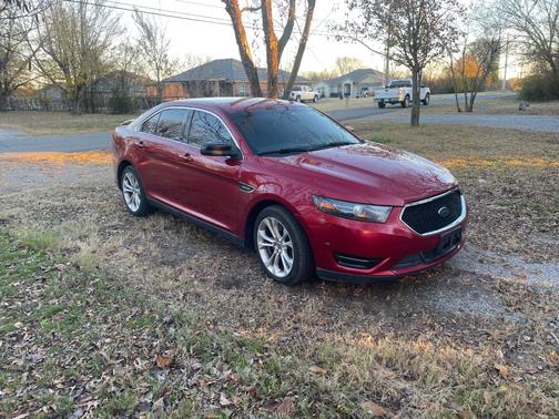Red 2013 Ford Taurus SHO
