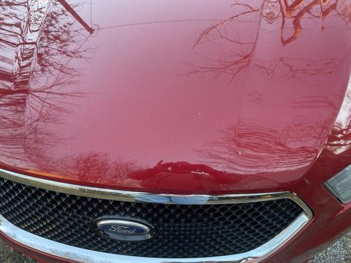 Red 2013 Ford Taurus SHO
