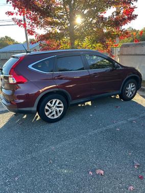 Red 2016 Honda CR-V EX-L