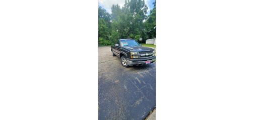 Gray 2003 Chevrolet Silverado 1500 Work Truck