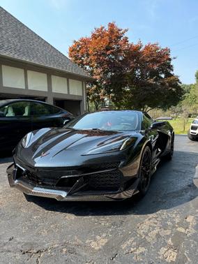 Black 2024 Chevrolet Corvette Z06 w/3LZ