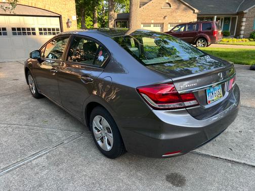 Gold 2013 Honda Civic LX