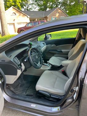 Gold 2013 Honda Civic LX