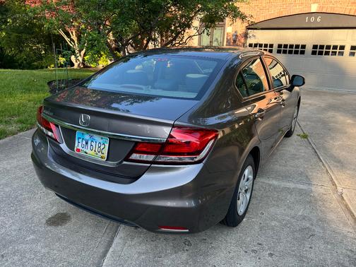 Gold 2013 Honda Civic LX