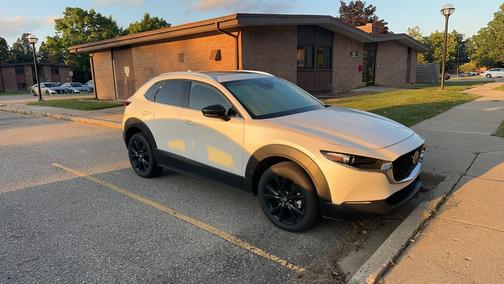 White 2024 Mazda CX-30 2.5 Turbo Premium Plus Package