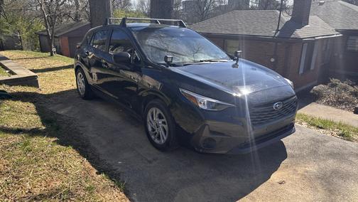 Black 2025 Subaru Impreza Base