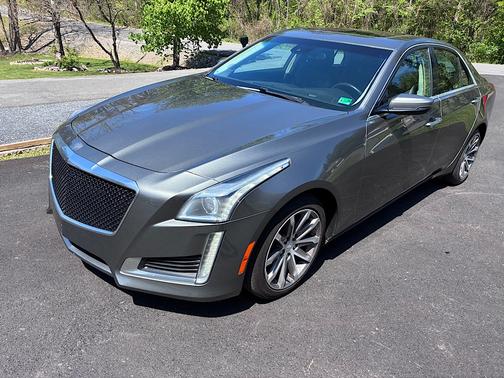 Gray 2016 Cadillac CTS 2.0L Turbo Luxury