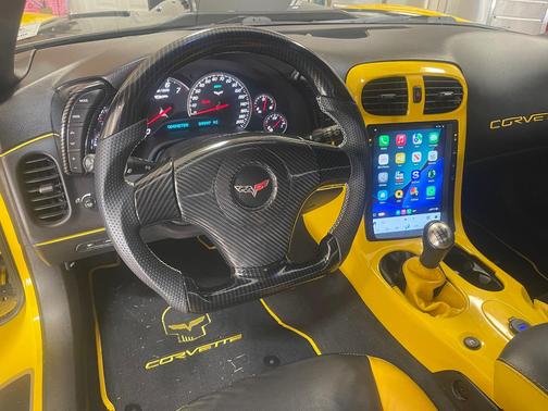 Yellow 2006 Chevrolet Corvette Z06
